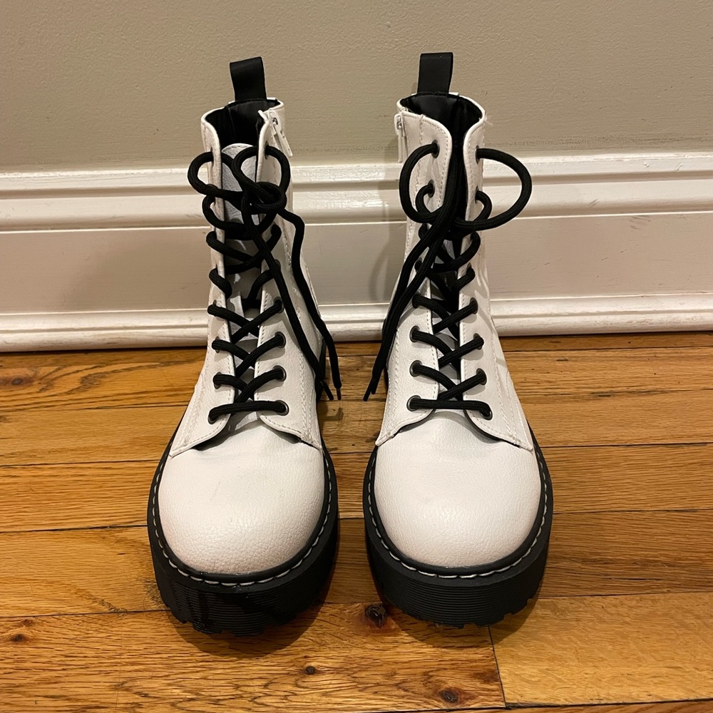 White boots